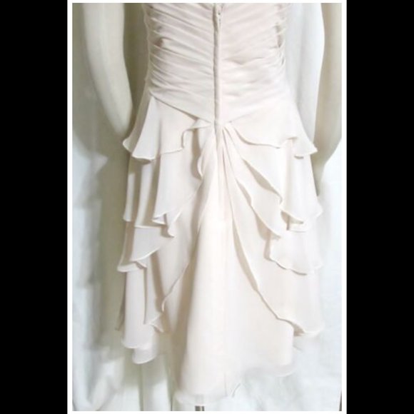 NEW Womens Ladies ALLURE BRIDALS Soft Pink Short Formal Party Dress 10 Orig $172 - Picture 6 of 6